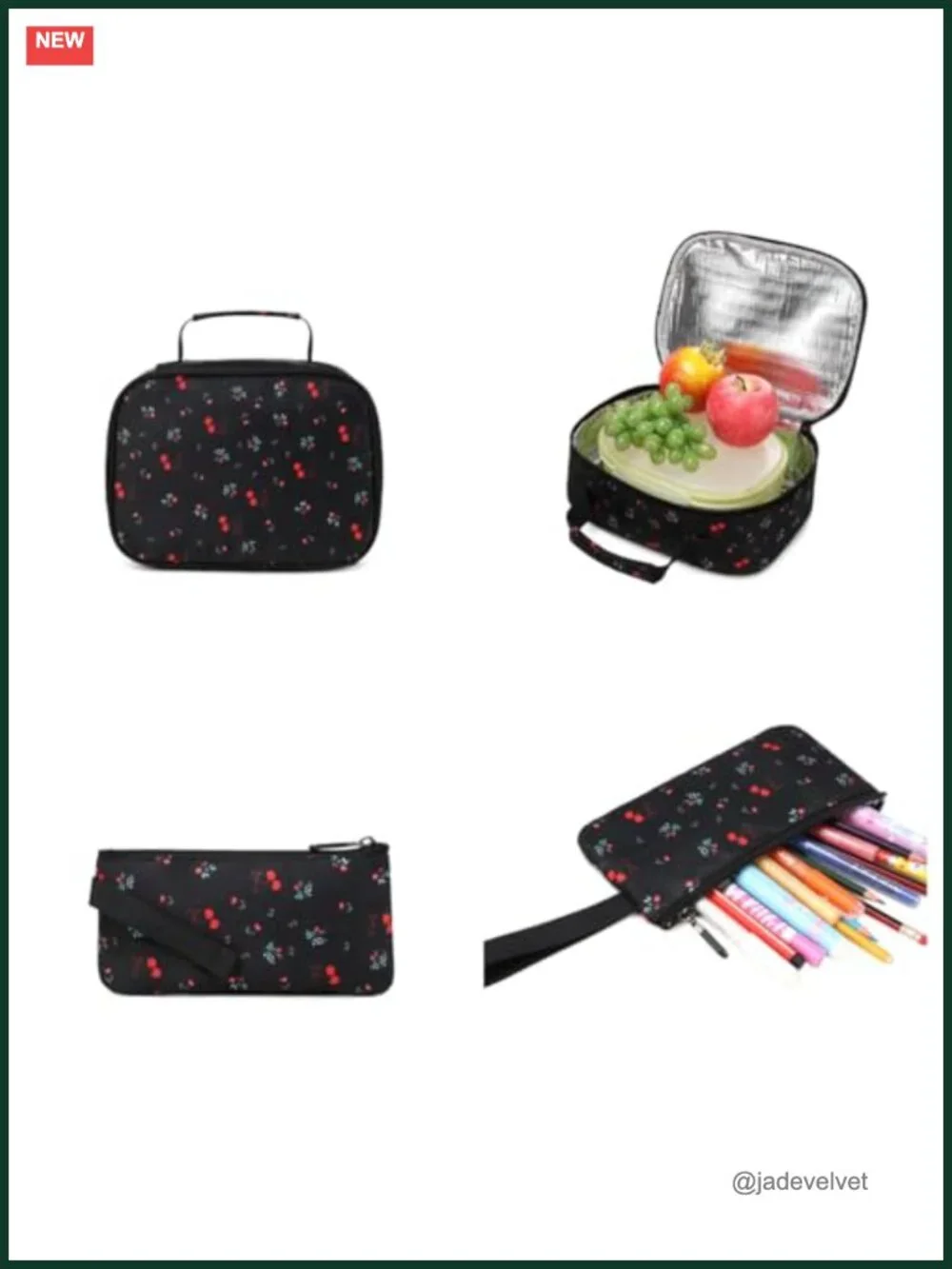 Kids Backpack with Lunch Box Set Daypack Large Bookbag Teen Girl